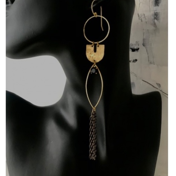 Long Boho Shoulder Duster Earrings - Picture 1 of 2